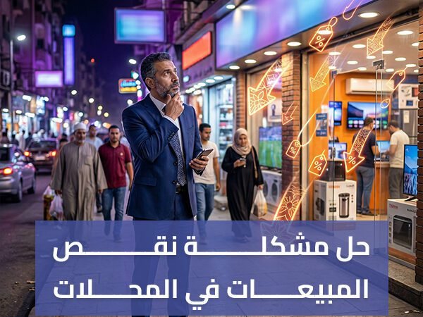حل مشكلة نقص المبيعات في المحلات
