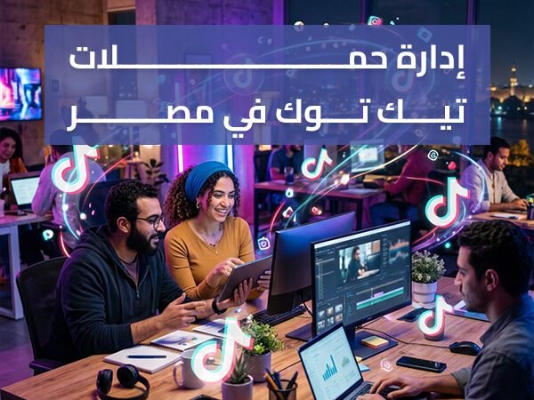 إدارة حملات تيك توك في مصر