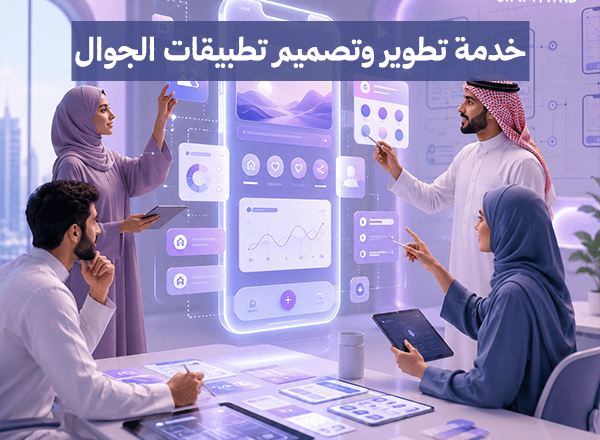 خدمة تطوير وتصميم تطبيقات الجوال